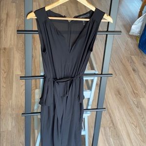 Black romper from BCBG